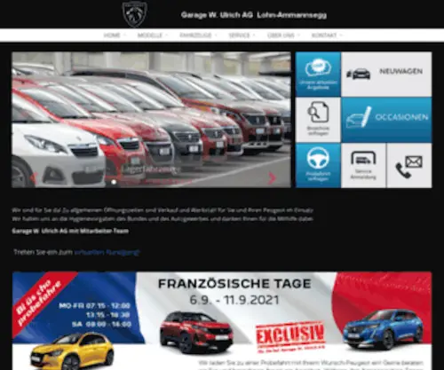 Garage-Ulrich.ch(Peugeot garage w) Screenshot