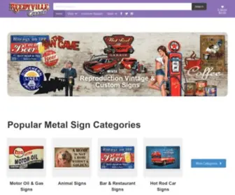 Garageartsigns.com(Garage Art Signs) Screenshot