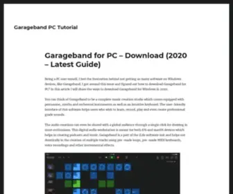 Garagebandforpc.co(Garagebandforpc) Screenshot