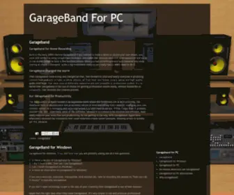 Garagebandforpc.com(Garagebandforpc) Screenshot