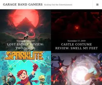 Garagebandgamers.com(Garage Band Gamers) Screenshot