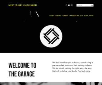 Garagecircuit.com(THE GARAGE High Intensity Functional Training Gym) Screenshot