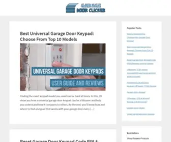 Garagedoorclicker.com(Garage Door Clicker) Screenshot