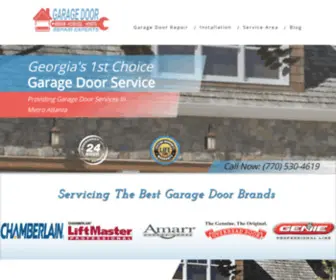 Garagedoorexpertga.com(Garage Doors) Screenshot