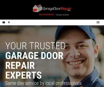 Garagedoorrepair.com(Garage Door Repair) Screenshot