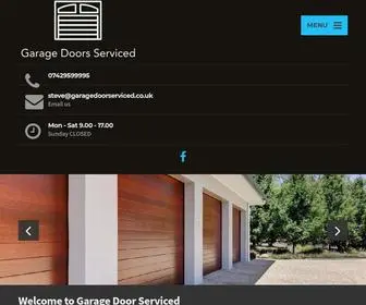 Garagedoorserviced.co.uk(Garage Door Installation) Screenshot