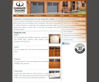 Garagedoorsinc.com(Garage Doors Inc) Screenshot