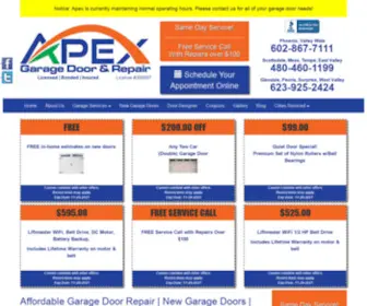 Garagedoorsrepairsphoenix.com(Affordable Garage Door Repair Scottsdale & Phoenix) Screenshot