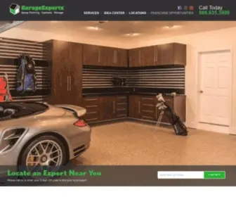 Garageexperts.com(Cabinets) Screenshot