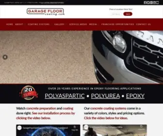 Garagefloorcoating.com(Epoxy Floor Coatings) Screenshot