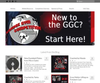 Garagegymcompetition.com(Uniting the Community Through Competition) Screenshot