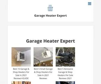 Garageheaterexpert.com(Garage Heater Expert) Screenshot