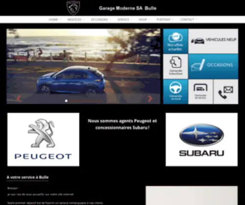 Garagemoderne.ch(Garagemoderne) Screenshot