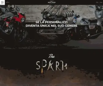 Garagemotoguzzi.com(Moto Guzzi Garage) Screenshot