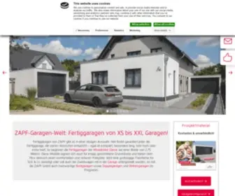 Garagen-Welt.de(Fertiggaragen von ZAPF) Screenshot