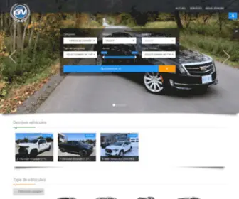 Garagenadeau.com(Garage Carl Nadeau Saint) Screenshot