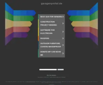 Garagenportal.de(Steht zum Verkauf) Screenshot