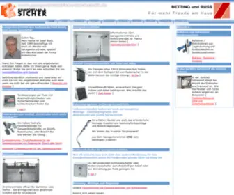 Garagentorantriebe-UND-Technik.de(Garagentorantrieb und Fernbedienung von Bosch) Screenshot
