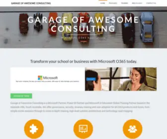 Garageofawesome.com.au(Microsoft O365 Specialists) Screenshot