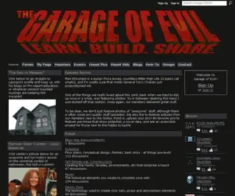 Garageofevilnetwork.com(Garage of Evil) Screenshot