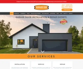 Garageone.ca(Garage Door Repair & Installation) Screenshot