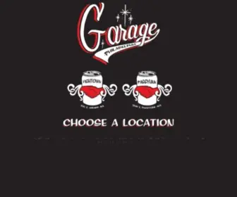 Garagephilly.com(Garage is a Philadelphia bar with the largest canned beer selection in town. Garage South) Screenshot