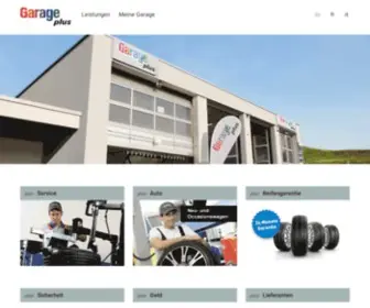 Garageplus.ch(Garage plus) Screenshot