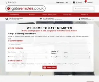 Garageremotes.co.uk(Garage Remotes) Screenshot