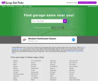Garagesalefinder.com(Find Yard Sales & Garage Sales) Screenshot
