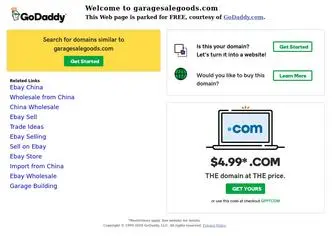 Garagesalegoods.com(Garage Sale Goods) Screenshot