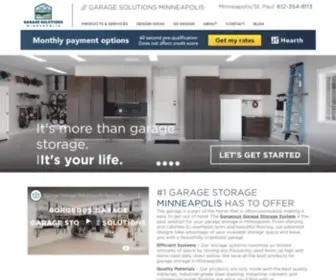 Garagesolutionsminneapolis.com(Garage Storage Minneapolis) Screenshot