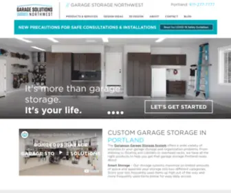 Garagesolutionsportland.com(Garage Storage Portland) Screenshot