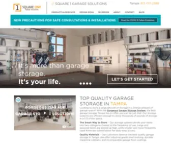 Garagesolutionstampa.com(Square one garage solutions) Screenshot