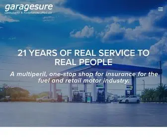 Garagesure.co.za(Garagesure Consultants & Acceptances) Screenshot