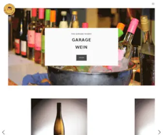 Garagewinery.de(Anthony's Wine Shop) Screenshot