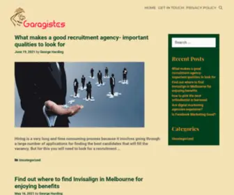 Garagistes.com.au(Garagistes) Screenshot