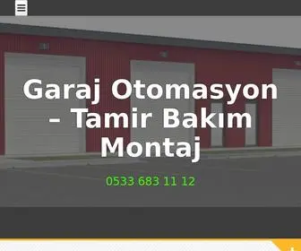 Garajotomasyon.com(Garaj Otomasyon) Screenshot