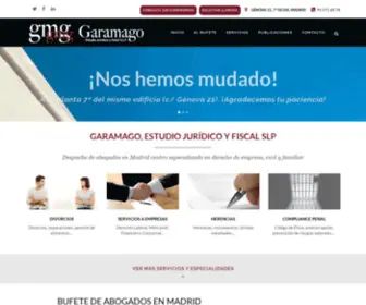 Garamago.com(Abogados Madrid) Screenshot