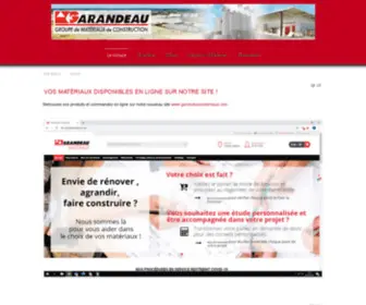 Garandeau.fr(Page d'accueil) Screenshot
