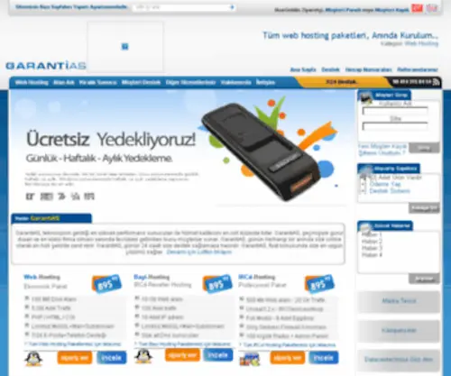 Garantias.com.tr(Web Tasarım) Screenshot