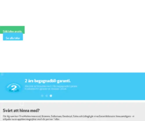 Garantibil.se(Det nya) Screenshot