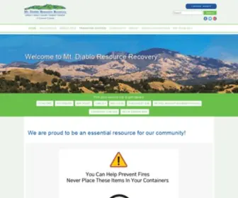 Garaventaent-CCR.com(Diablo Resource Recovery) Screenshot