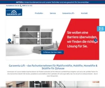 Garaventalift.de(Garaventa Lift) Screenshot
