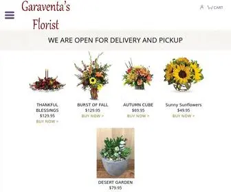 Garaventasflorist.com(Napa Florist) Screenshot