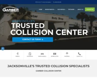 Garberautomallcollision.com(Garber Collision Center) Screenshot