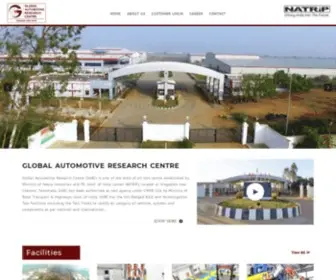 Garc.co.in(Global Automotive Research Centre) Screenshot