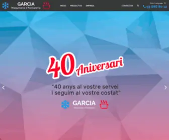 Garcia-MH.com(Garcia, maquinaria d'hostaleria) Screenshot