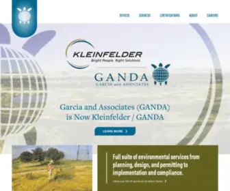 Garciaandassociates.com(Natural and Cultural Resource Consultants) Screenshot
