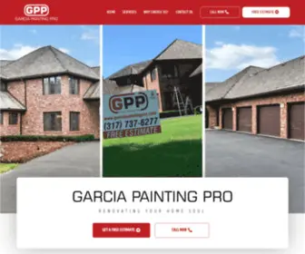 Garciapaintingpro.com(Garcia Painting Pro) Screenshot