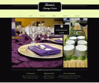 Garciascateringservice.com(Garcia’s Catering Service) Screenshot